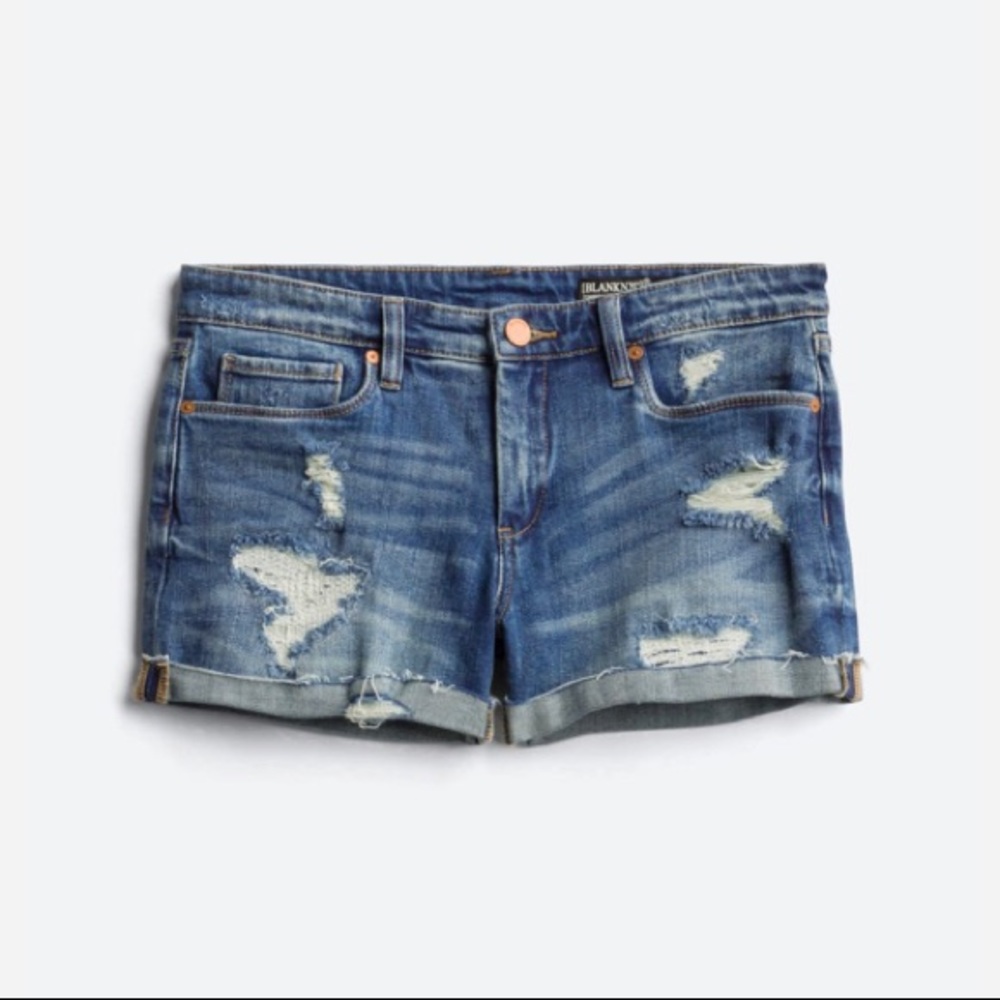 Blank NYC distressed denim shorts NYOT